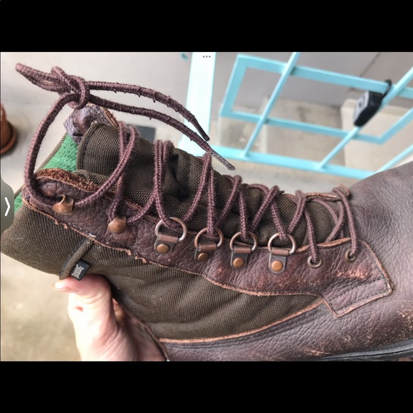 Men’s Brown Leather Combat Military Hunting Boots - Picture 9 of 13